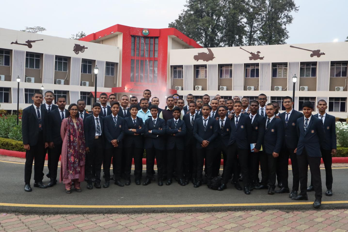 EDUCATIONAL AND MOTIVATIONAL TOUR-ARTILLERY CENTRE,NASHIK